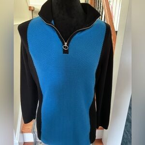 Jones New York Color Block Sweater